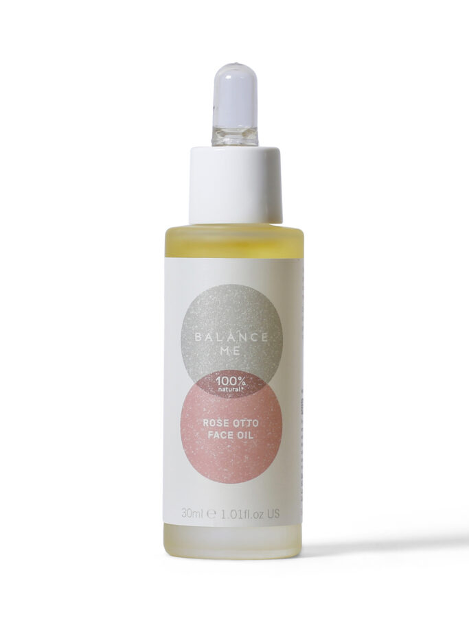 5060131095035 BalanceMe RoseOttoFaceOil1