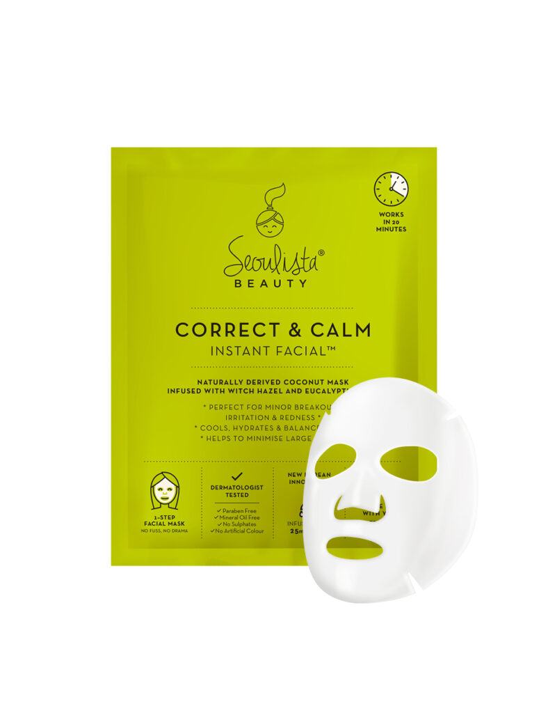 Seoulista Beauty – Correct & Calm Instant Facial
