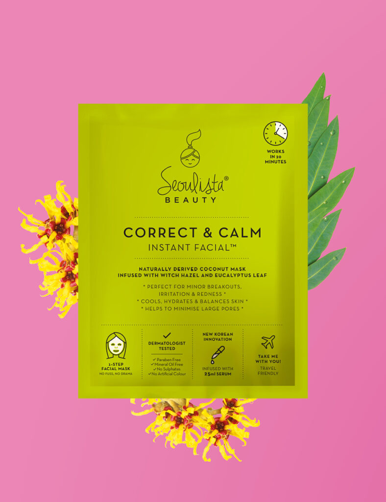 Seoulista Beauty – Correct & Calm Instant Facial