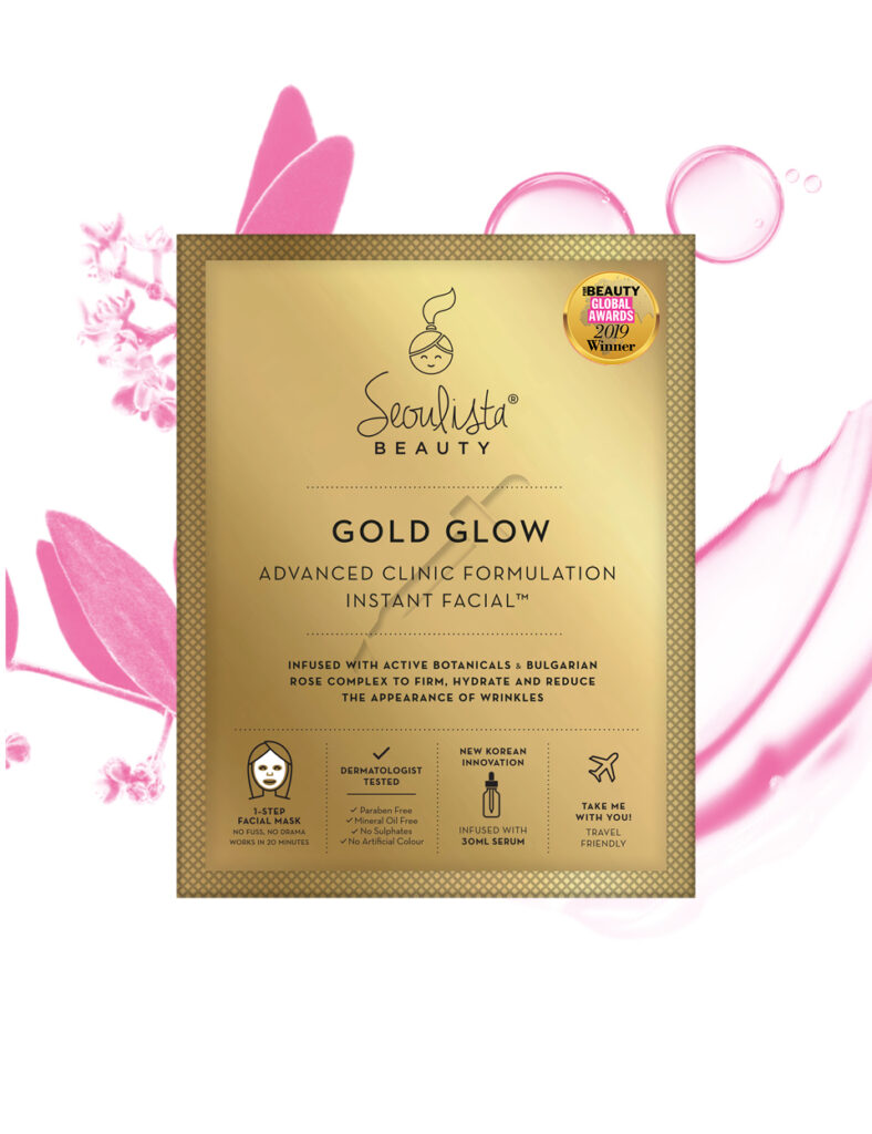 Seoulista Beauty – Gold Glow Advanced Instant Facial